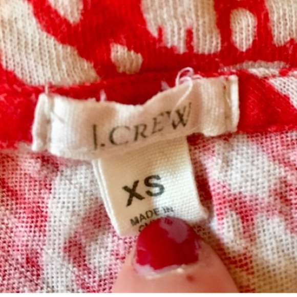 J. CREW Ikat Print Tee Dress - Picture 7 of 7